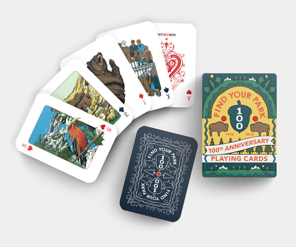 National Parks - Find Your Park Playing Cards
